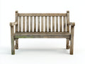 Panche da giardino - Legno - 135 x 57 x 88 cm - Marrone chiaro-Grigio-Verde - Stile rustico vissuto