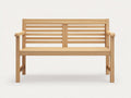 Panche da giardino - Legno - 140 x 58 x 86 cm - Marrone chiaro - Stile minimalista