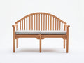 Panche da giardino - Legno - 150 x 62 x 105 cm - Marrone chiaro-Grigio chiaro - Stile classico ad arco