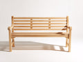 Panche da giardino - Legno - 150 x 60 x 90 cm - Marrone chiaro - Stile naturale
