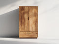 Armadio - Legno - 100 x 55 x 190 cm - Legno naturale - Stile contemporaneo