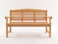 Panche da giardino - Legno - 150 x 58 x 90 cm - Marrone chiaro - Stile classico a doghe